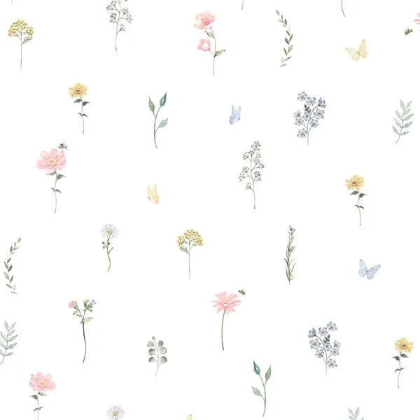 Flores Petit — estampa do papel de parede