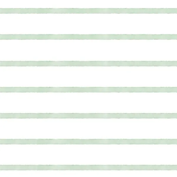Listrado Horizontal Aquarela Verde — estampa do papel de parede