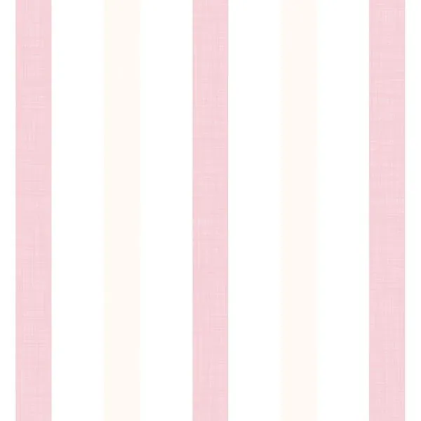Listrado Intercalado Rosa e Bege — estampa do papel de parede