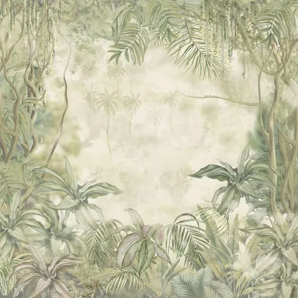 Nature Folhagens — estampa do papel de parede