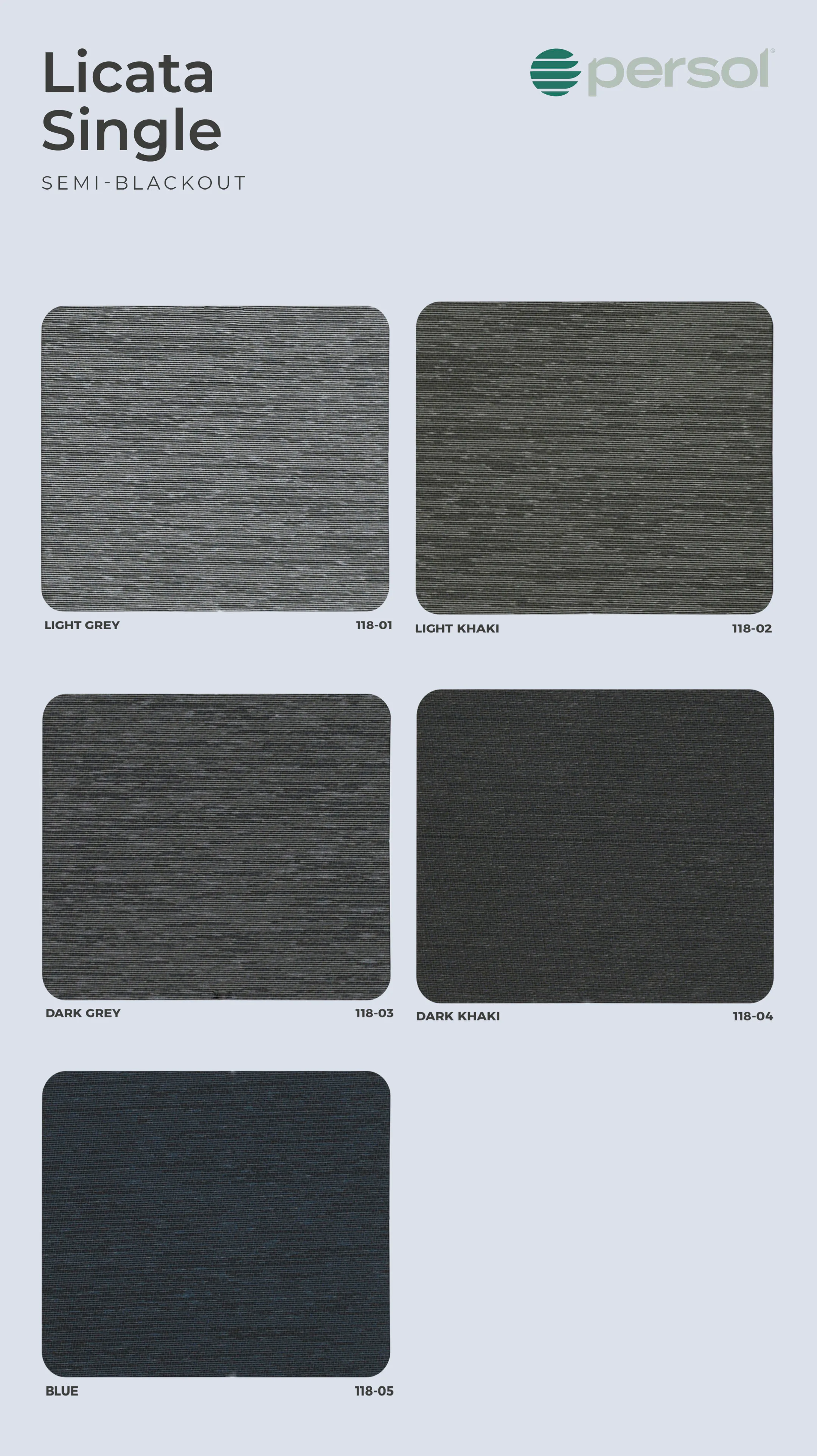 Licata Single — Light Grey — ficha técnica do fornecedor Persol