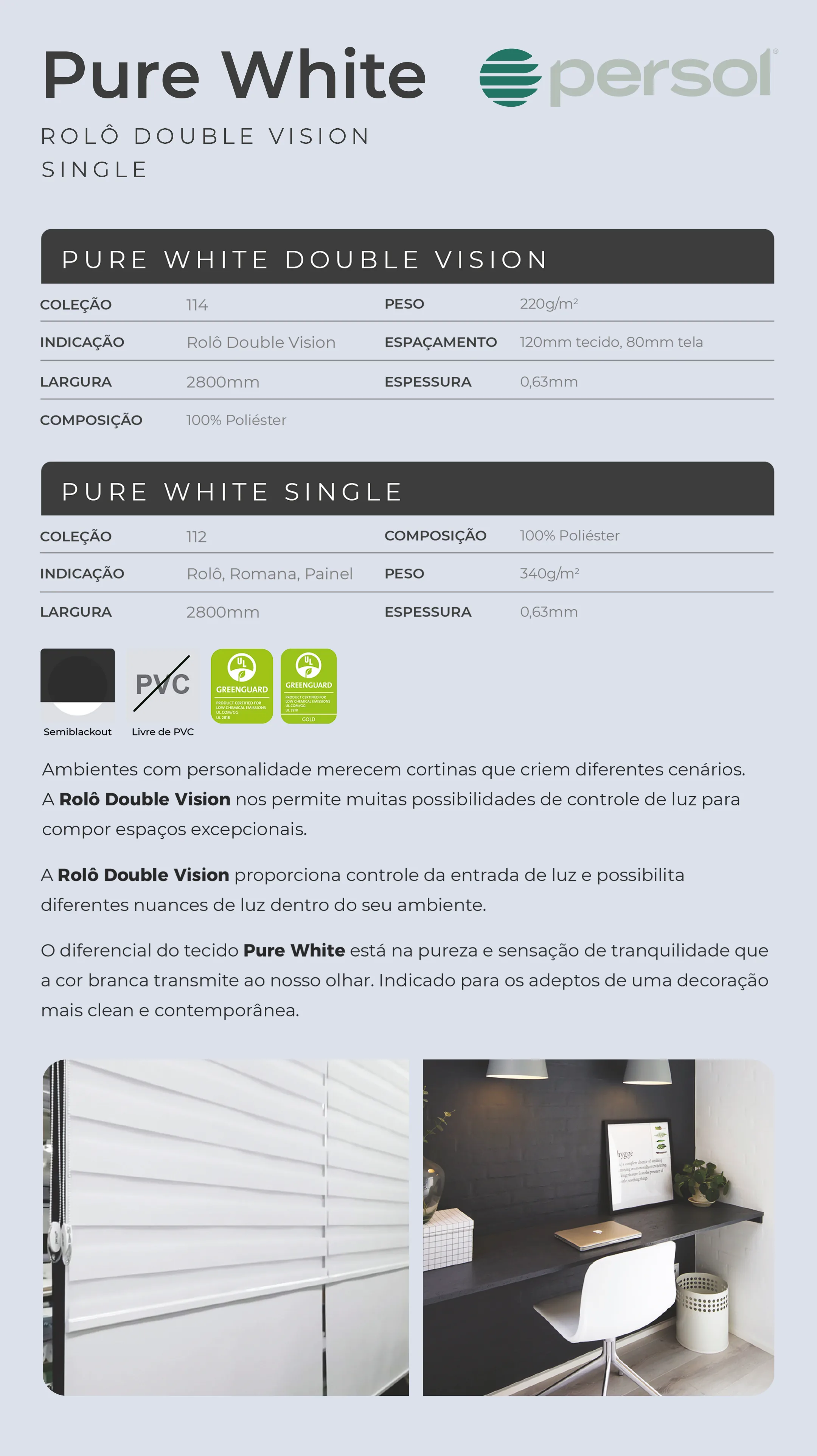 Pollino Airclean — White — ficha técnica do fornecedor Persol