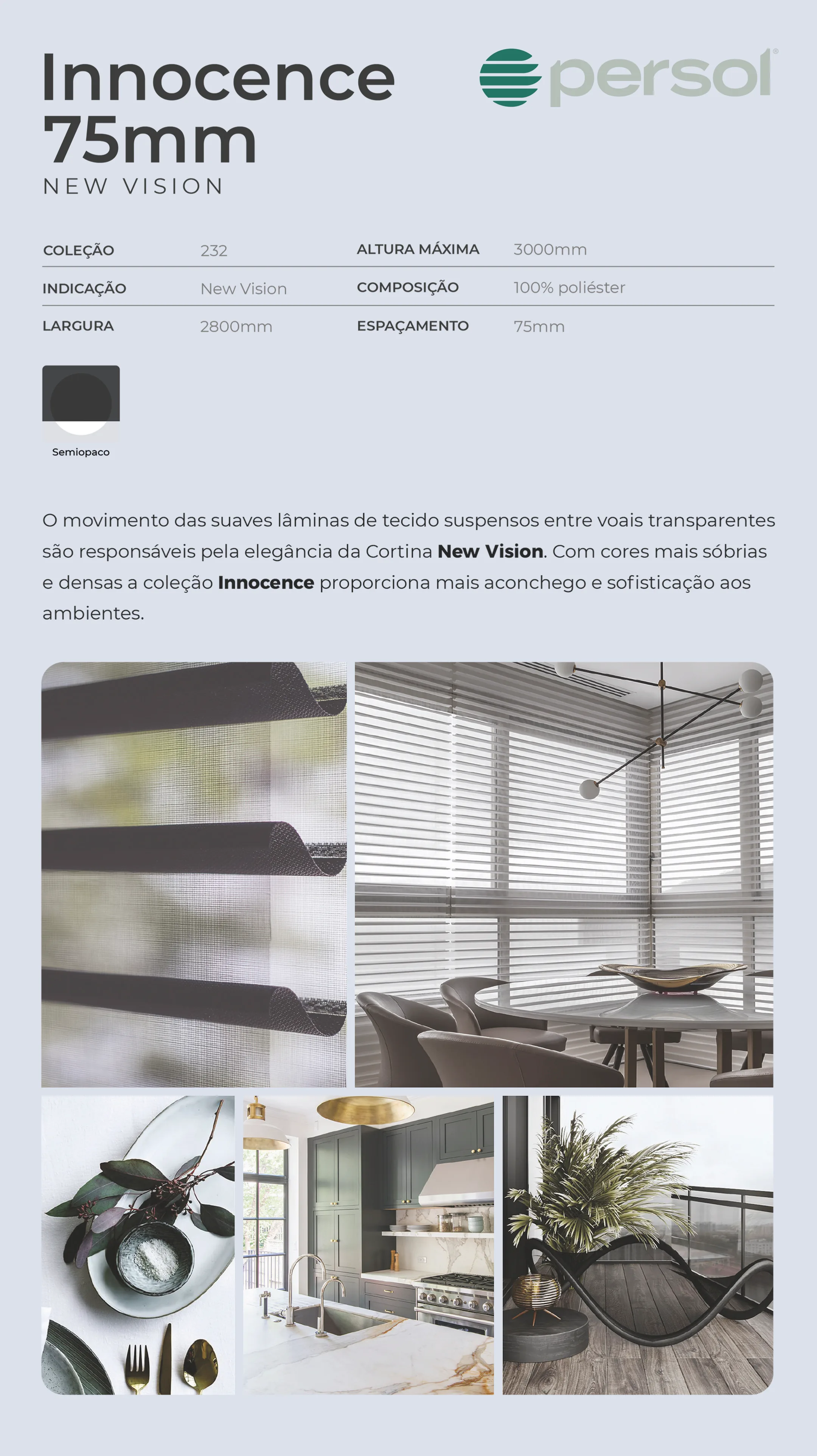 Sheer 55mm — White 55 — ficha técnica do fornecedor Persol